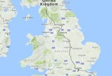 carlisle on uk map