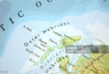 map hebrides islands