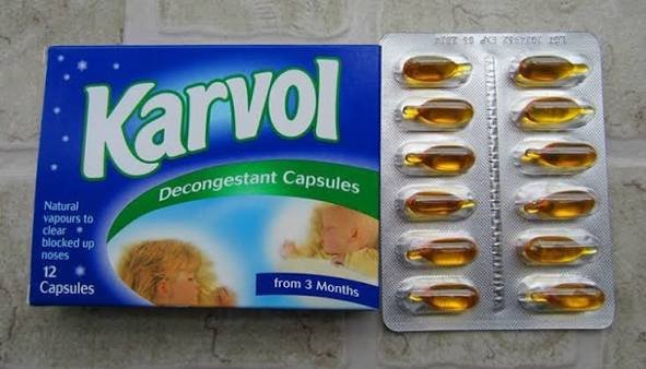 karvol capsules banned
