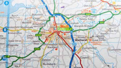 carlisle on the map