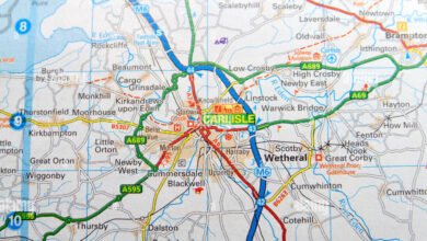 carlisle on the map