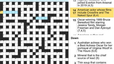 independent crossword answers