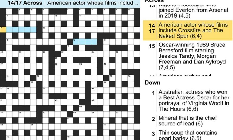 independent crossword answers