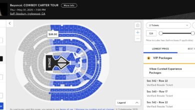 beyonce resale tickets