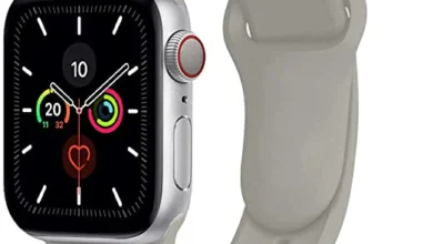 gray apple watch strap