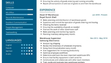 cv warehouse jobs