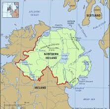 lough neagh ireland map