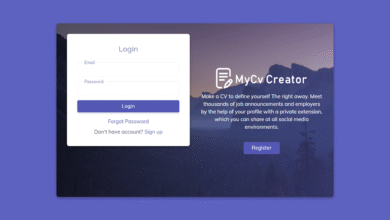 mycv login