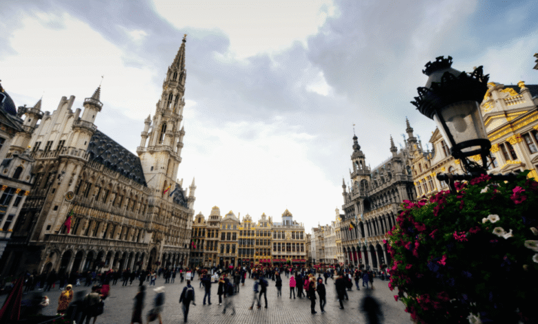 brussels in february