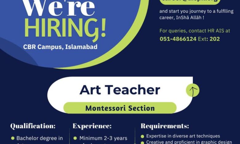 art teacher jobs north east