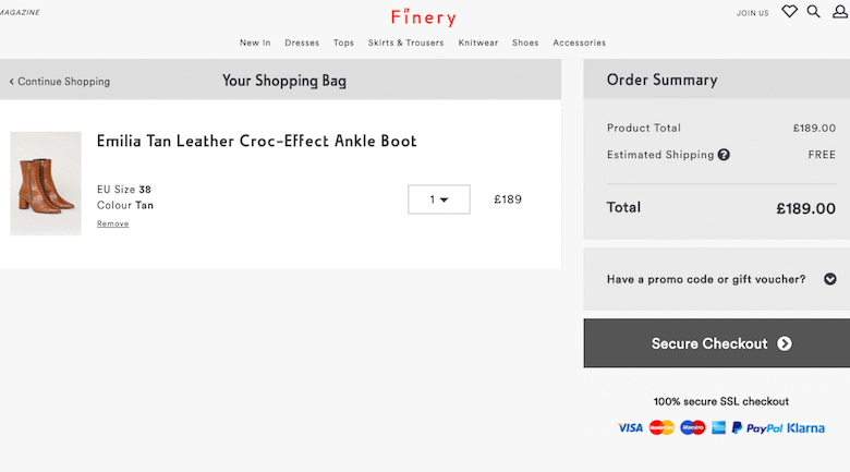 Finery London Voucher code