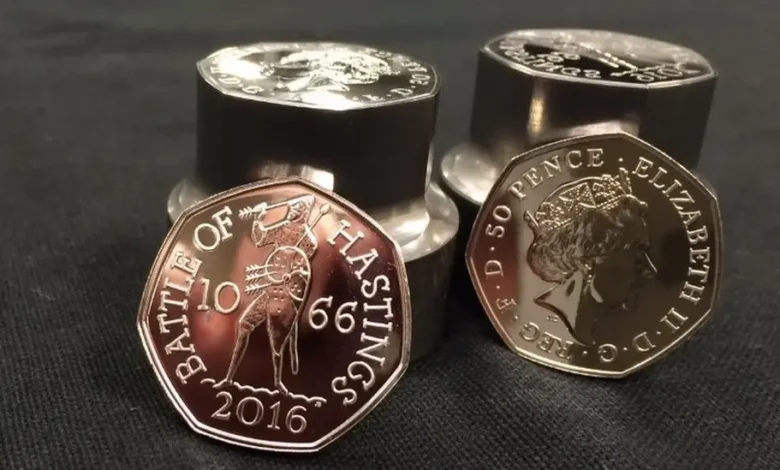 Battle of Hastings 50p