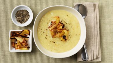 Parsnip and Apple Soup