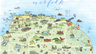 map of norfolk