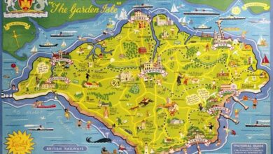 Isle of Wight Map