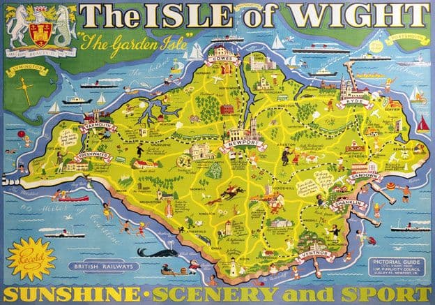 Isle of Wight Map