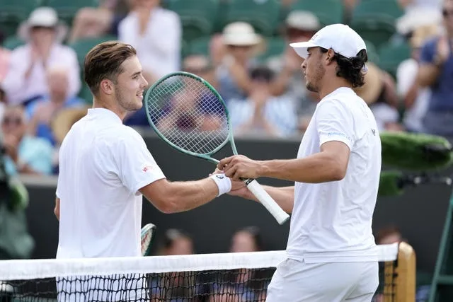 Wimbledon Arthur Fery Suspended Match