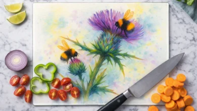 Glass Chopping Board