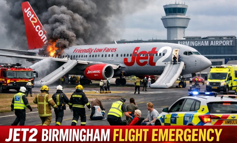 Jet2 Birmingham Flight Emergency