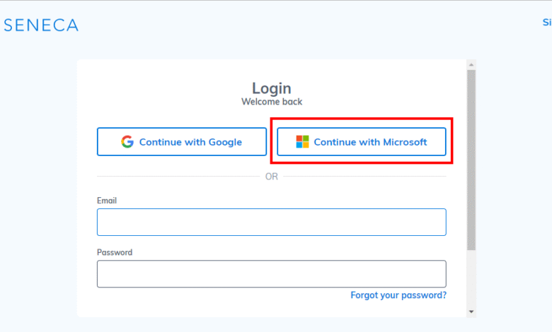 Seneca Login