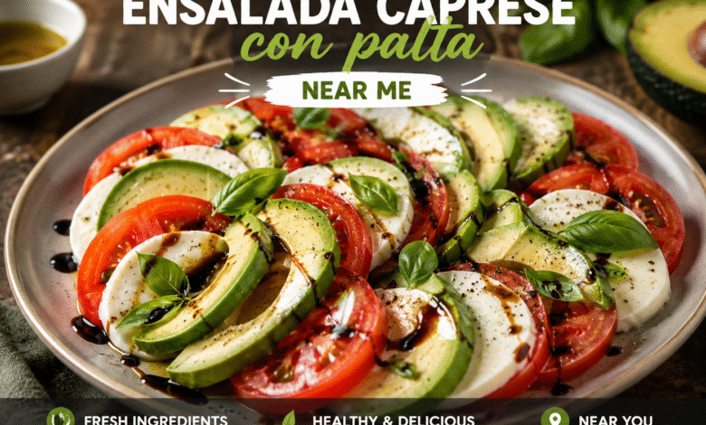 Best Ensalada Caprese con Palta Near Me