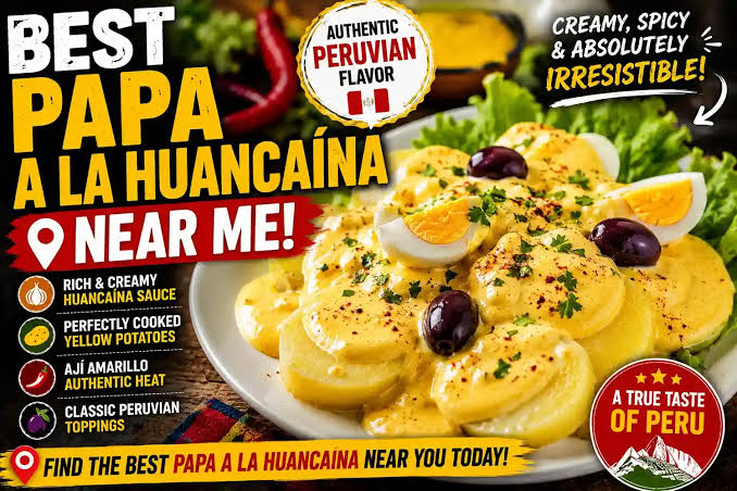 Best Papa a la Huancaina Near Me