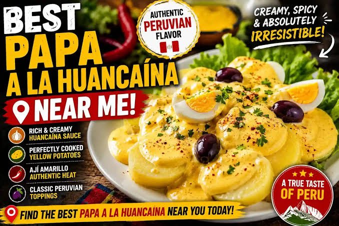 Best Papa a la Huancaina Near Me